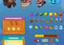 design rpg and fantasy game icons, characters and assets